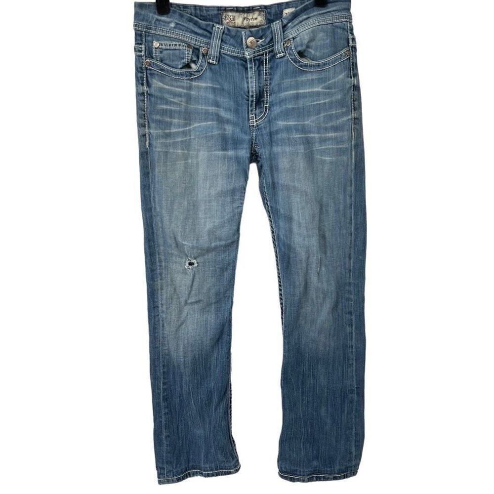 BKE Payton‎ Bootcut Slightly Distressed Jeans Size 28